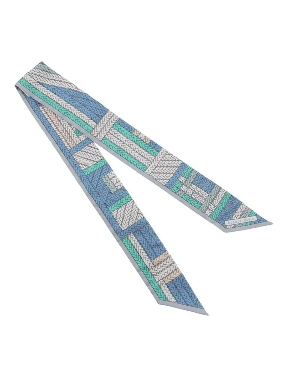 Hermes Scarf Twill Tresses Silk